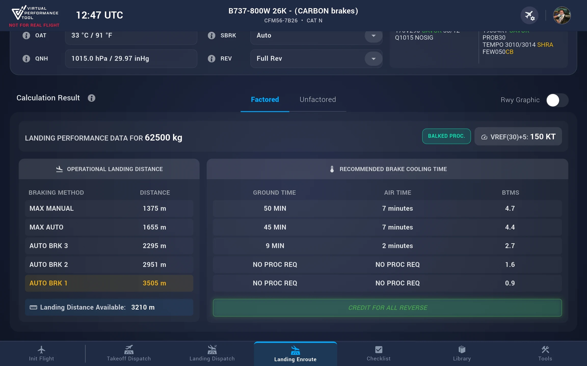 Virtual Performance Tool screenshot